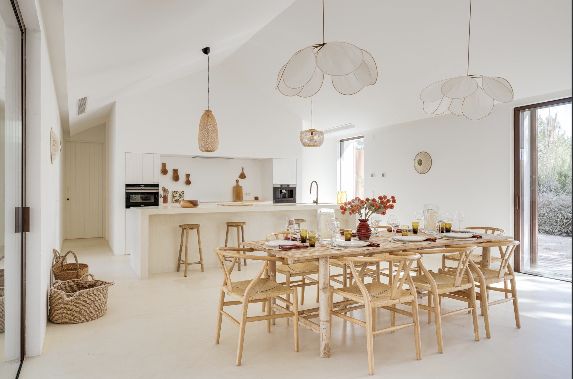 Kitchen and dining space